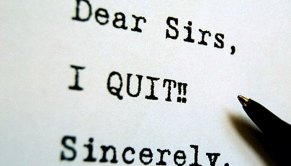 Dear Sirs I Quit