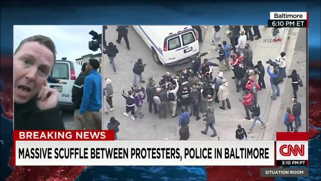 Baltimore riots CNN